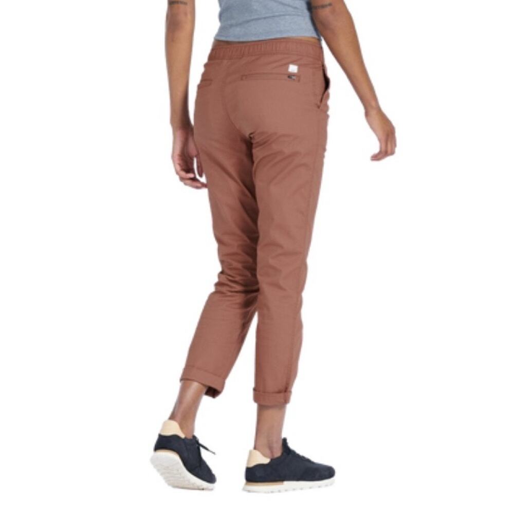 Vuori RIPSTOP PANT Cropped Drawstring Pants in Dusty Rose Brown (mauve) medium
